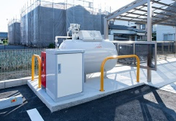 災害用ガスバルク