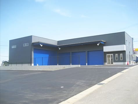 ① 工場店舗 外観