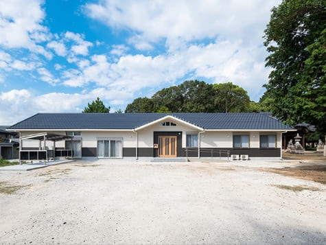 ① 公民館 外観