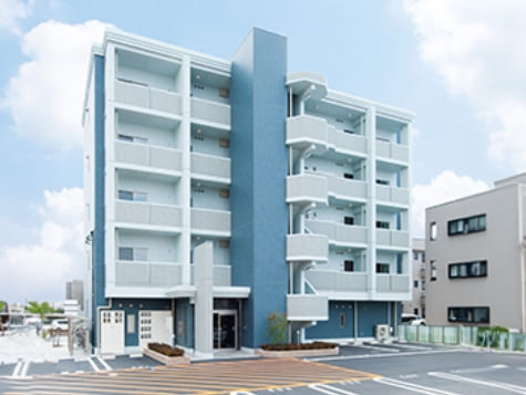 鉄筋コンクリートラーメン構造　5階建 2LDK 12戸 / 店舗併用共同住宅