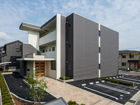 鉄筋コンクリート壁式構造　3階建1LDK 12戸 / 共同住宅