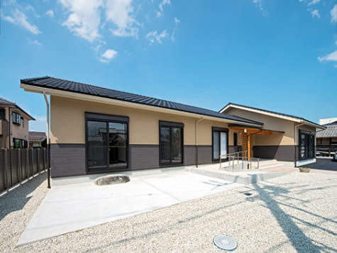 木造枠組壁工法　平屋建 住宅