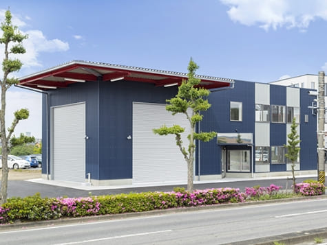 ① 倉庫付事務所 外観