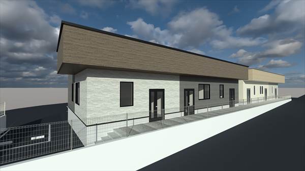 仮称　K様事務所・店舗新築工事　A棟